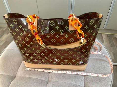 louis vuitton clear beach bag
